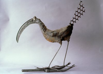 The Curlew、1996（金属およびポリエステル） 作： Lawrie Simonson